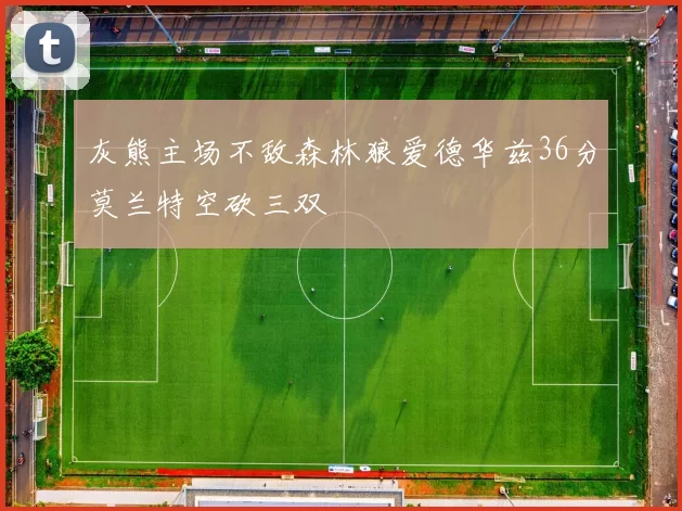 灰熊主场不敌森林狼爱德华兹36分莫兰特空砍三双